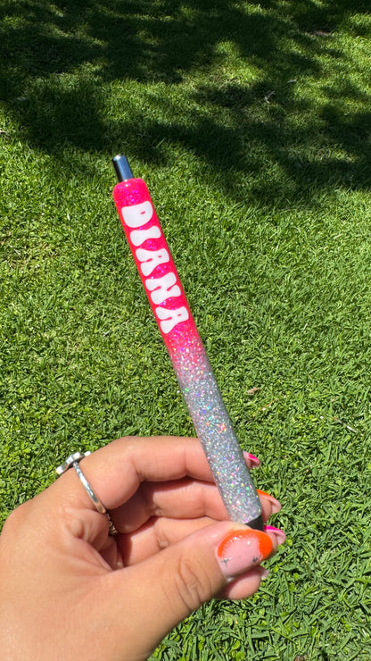 Hot Pink Ombre Pen